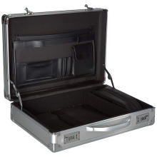 Factory customized aluminum briefcase with customized design inside